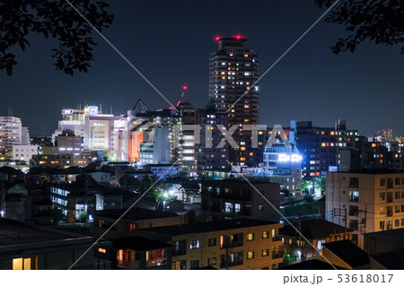 聖蹟桜ヶ丘 夜景 いろは坂桜公園から 聖蹟桜ヶ丘 夜景 いろは坂桜公園から 53618017