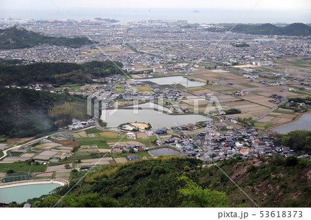 高御位山 十六丁の展望(兵庫県 高砂市 加古川市) 高御位山 十六丁の展望(兵庫県 高砂市 加古川市) 53618373