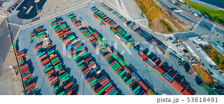 Oakland Harbor port terminal Oakland Harbor port terminal 53618491
