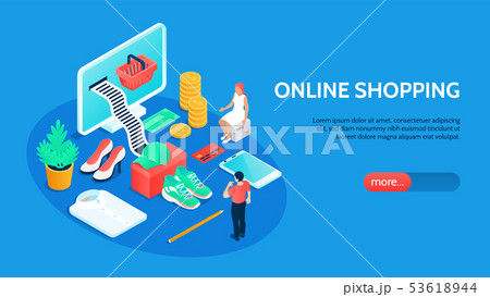 Online Shopping Banner 53618944