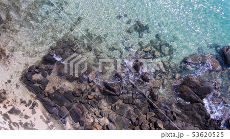 The bird eye view of sea scape. 53620525