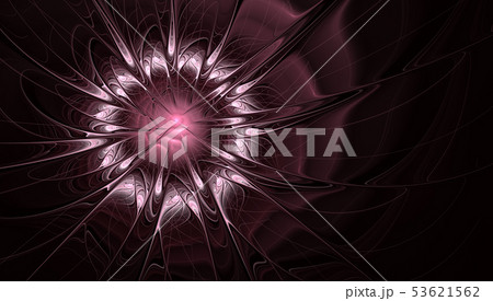 Fractal fantasy and artistic flower. Beautiful Fractal fantasy and artistic flower. Beautiful 53621562