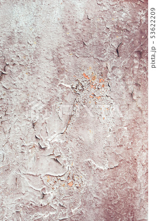 Cracked weathered old white rusted paint Cracked weathered old white rusted paint 53622209