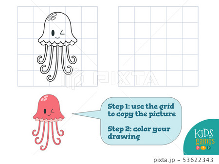 Copy and color picture vector illustration, 53622343