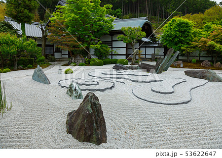 圓光寺　枯山水　奔龍庭 53622647