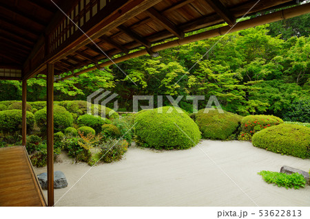 詩仙堂　庭園と皐月 53622813