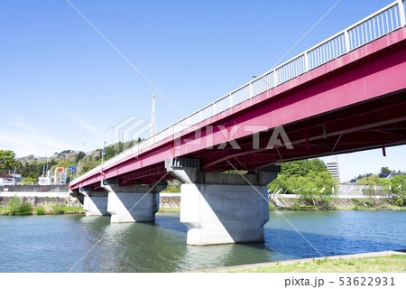宮沢橋　広瀬川　仙台市　川　太白区 53622931