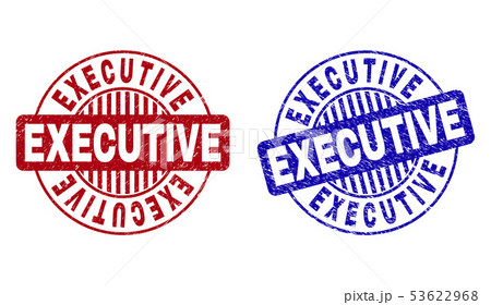 Grunge EXECUTIVE Textured Round Stamp Seals 53622968