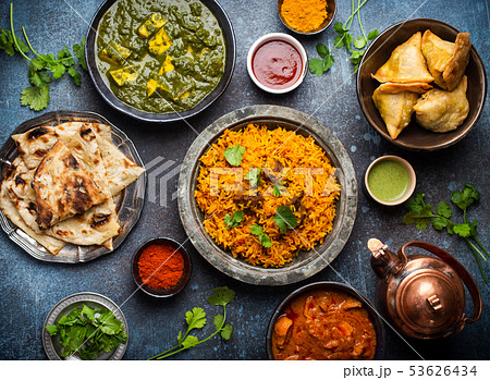 Authentic Indian dishes and snacks Authentic Indian dishes and snacks 53626434