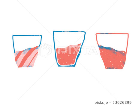 Glass of juice isolated. Vector color design. 53626899