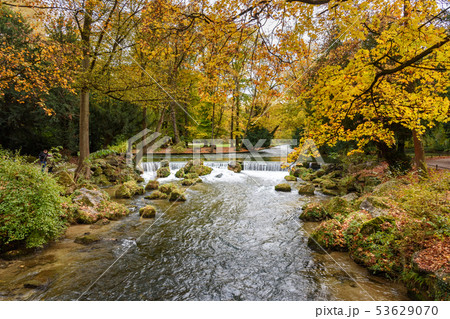 Englischer Garten in Munich. Germany Englischer Garten in Munich. Germany 53629070