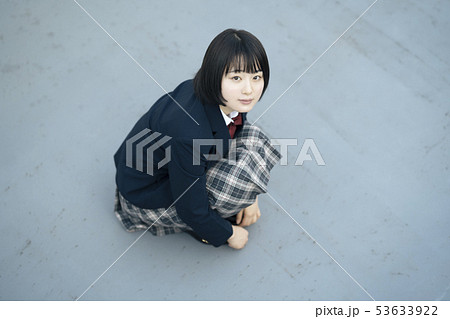 高校生 屋上 高校生 屋上 53633922