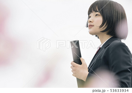 高校生 春 卒業生 高校生 春 卒業生 53633934