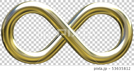 Cg 3d Png 切り抜き イラスト デザイン マーク 記号 シンボル 無限大 ループ 宇宙 永遠のイラスト素材