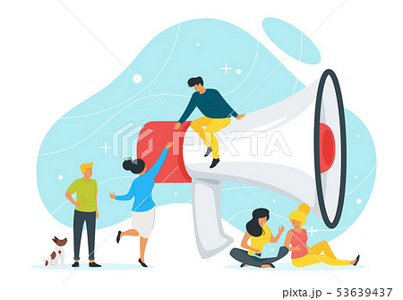 Refer a friend concept 53639437