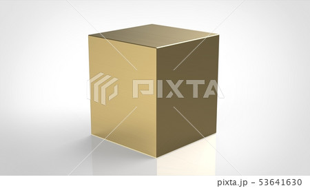 ゴールド　キューブ 53641630