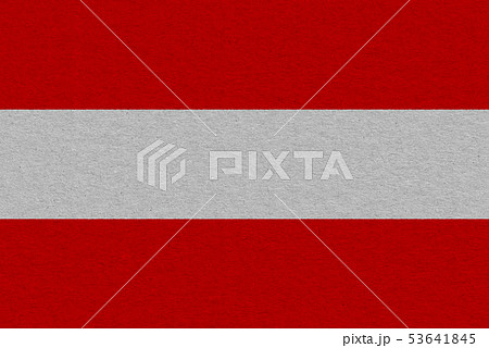 austria flag painted on paper 53641845