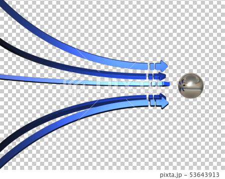 結束を表すアブストラクト 53643913