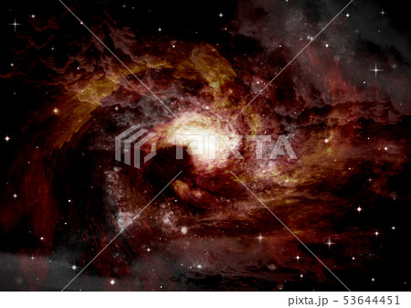 galaxy in a free space 53644451