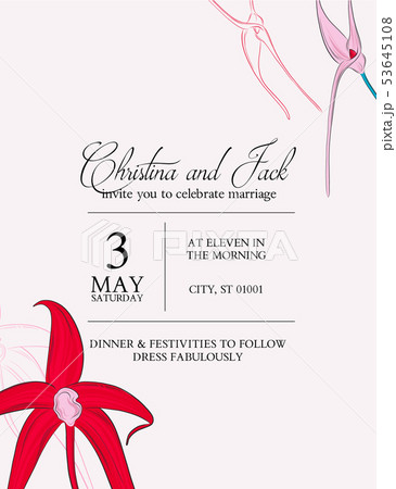 Red pink flowers on pink background. Can be used Red pink flowers on pink background. Can be used 53645108