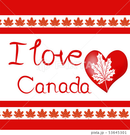 Design elements for Canada Day first of July. Vector Design elements for Canada Day first of July. Vector 53645301