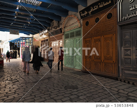 チュニジア・聖都ケルアン 街並み / Kairouan, Tunisia 53653848