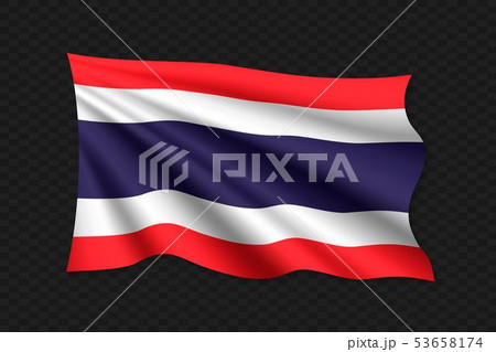 3D Waving Flag 3D Waving Flag 53658174