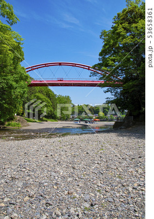新緑の割岩橋 新緑の割岩橋 53658361