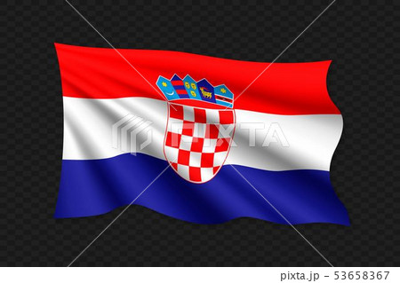 3D Waving Flag 3D Waving Flag 53658367