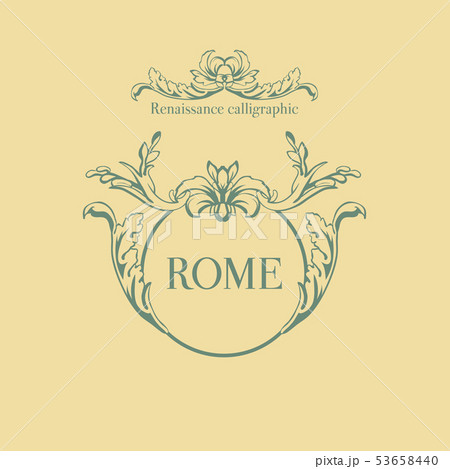 Vector set of calligraphic design elements, page decor, dividers and ornate headpieces Vector set of calligraphic design elements, page decor, dividers and ornate headpieces 53658440