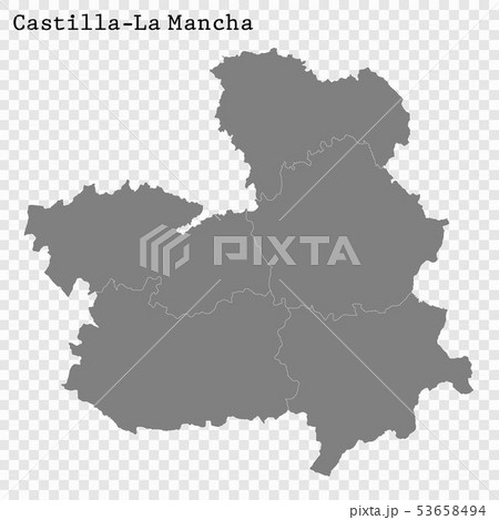 High Quality map is a state of Spain 53658494
