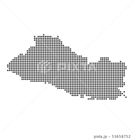 Map with dot 53658752