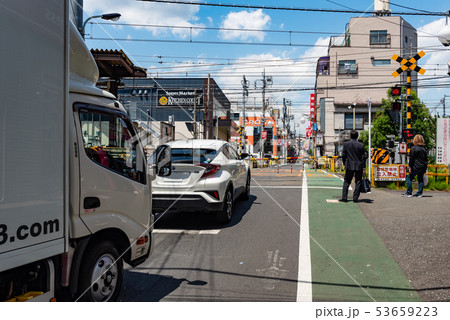 開かずの踏み切り 開かずの踏み切り 53659223