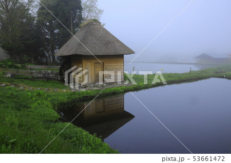 春の山口の水車小屋 53661472