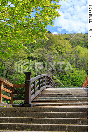 奈良井宿　木曽の大橋 53662323