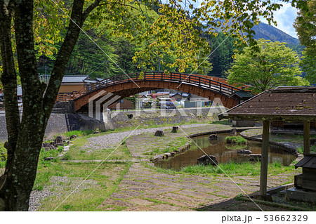 奈良井宿　木曽の大橋 53662329