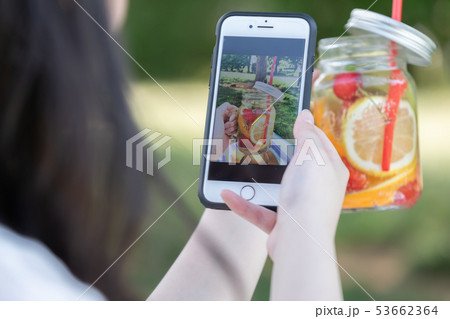 ピクニック　フルーツウォーター 53662364