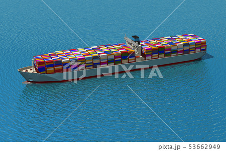 コンテナ船 53662949