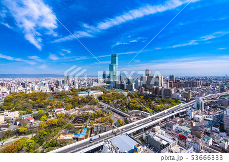 《大阪府》天王寺・大阪都市風景 53666333