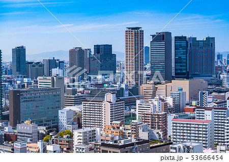 《大阪府》大阪都市風景・難波方面 《大阪府》大阪都市風景・難波方面 53666454