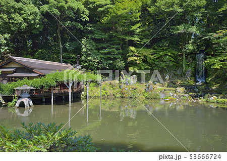 兼六園　瓢池　翠滝　三芳庵 53666724