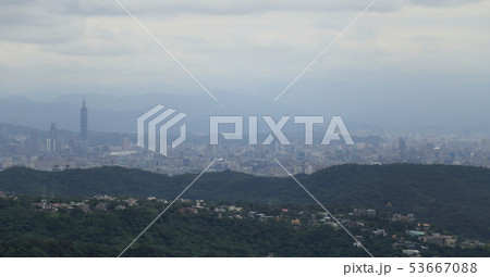 台北一望　陽明山より 53667088