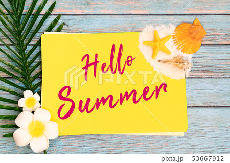 Beautiful summer holiday, Beach accessories 53667912