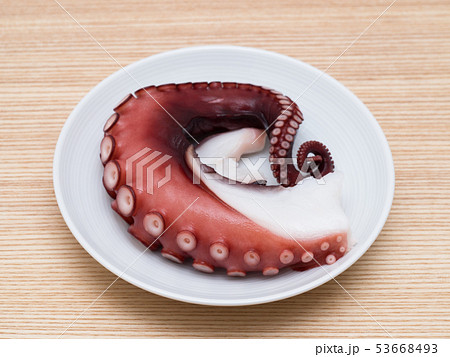 蒸しダコ 53668493