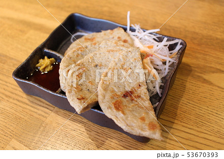 広島郷土料理 尾道名物 じゃこ天の写真素材