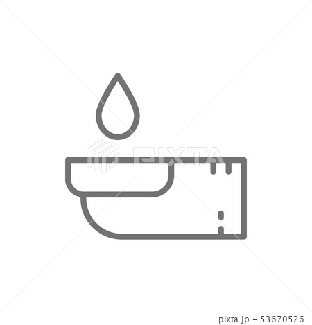 Nail polish, manicure salon line icon. Nail polish, manicure salon line icon. 53670526