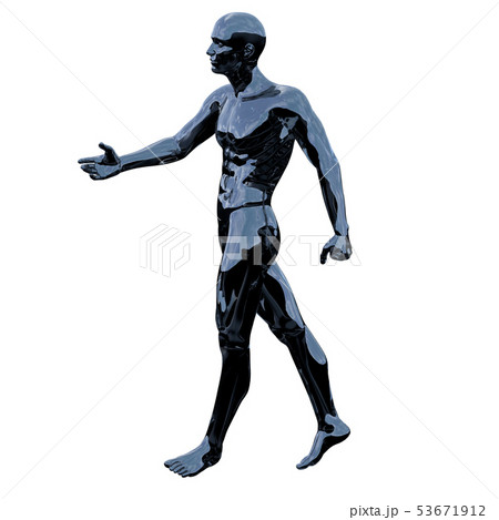 3d rendering of  skeleton 53671912
