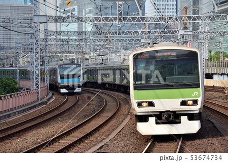 都心を走るE231系500番台山手線 53674734