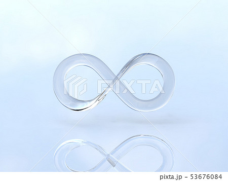 CG 3D png 切り抜き イラスト デザイン シンボル メビウスの輪 無限大 ループ 永遠 CG 3D png 切り抜き イラスト デザイン シンボル メビウスの輪 無限大 ループ 永遠 53676084