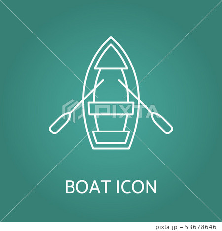 Boat icon. Vector illustration. 53678646